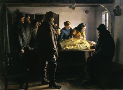 O pescador afogado de Michael Peter Ancher